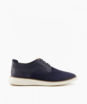 Dune London Barleigh Freizeitschuhe Herren Blau | 573-UVWKZB