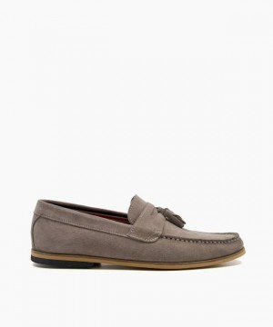 Dune London Bart Freizeitschuhe Herren Grau | 860-GSRTKA