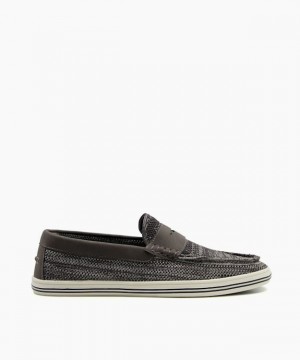 Dune London Bingotta Freizeitschuhe Herren Grau | 163-MALHVQ