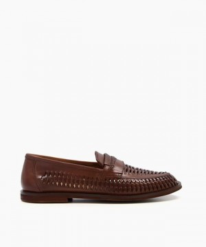 Dune London Brighton Roc Freizeitschuhe Herren Braun | 069-WQGXLJ