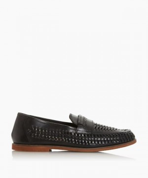 Dune London Brighton Rock Freizeitschuhe Herren Schwarz | 831-LUFBVH