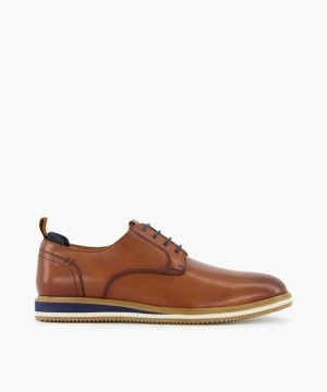 Dune London Bucatini Freizeitschuhe Herren Braun | 296-NVFTRW
