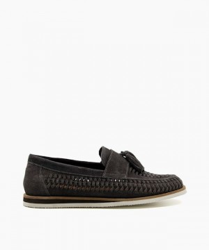 Dune London Buckey Freizeitschuhe Herren Grau | 213-KGUTRV