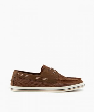 Dune London Burnner Bootsschuhe Herren Braun | 642-RYXNPE