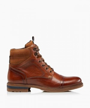 Dune London Candor Freizeitstiefel Herren Braun | 172-OIERPG