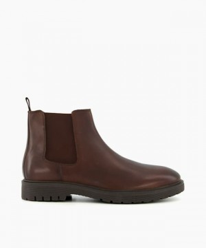 Dune London Capton Freizeitstiefel Herren Braun | 715-NEVYPG