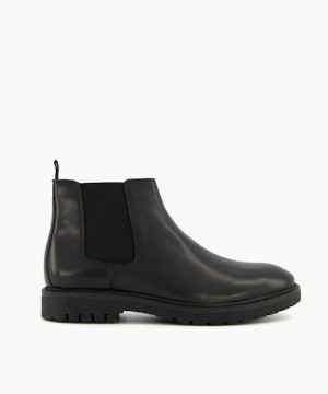 Dune London Capton Freizeitstiefel Herren Schwarz | 401-TUHBCQ