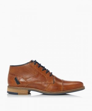 Dune London Carls Chukkastiefel Herren Braun | 509-JASNOD