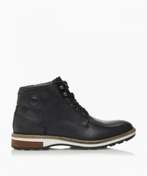 Dune London Connotation Freizeitstiefel Herren Schwarz | 310-ETRDFV