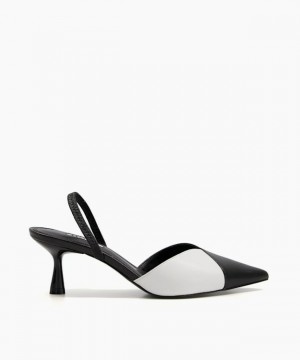 Dune London Cube Hohe Schuhe Damen Schwarz | 259-RGIDYQ