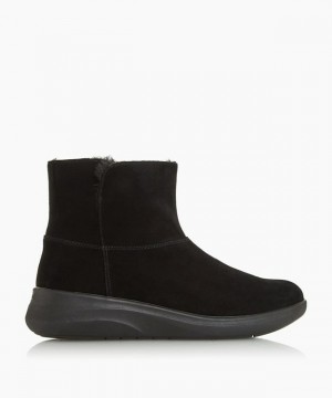 Dune London E Pace T Stiefeletten Damen Schwarz | 340-JZRSQB
