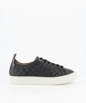 Dune London Eddies Flache Schuhe Damen Schwarz | 789-EFJSKA