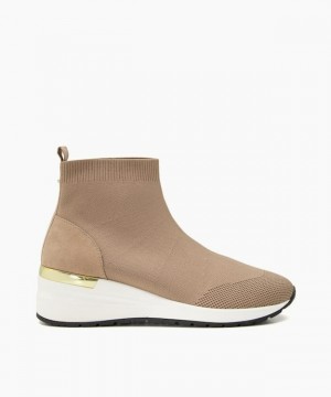 Dune London Edithe Sneakers Damen Braun | 723-WTHGQM