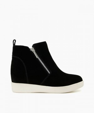 Dune London Eleshia Flache Schuhe Damen Schwarz | 231-ZAIYVF