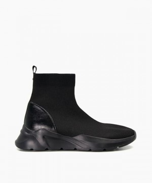 Dune London Elinora Flache Schuhe Damen Schwarz | 571-WEFPDI