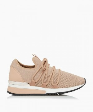 Dune London Elisse Flache Schuhe Damen Rosa | 682-YJVMXN