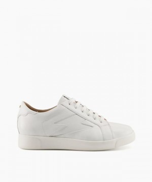 Dune London Energised Flache Schuhe Damen Weiß | 789-NHOWVZ