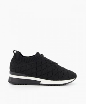 Dune London Envision Sneakers Damen Schwarz | 108-GDVHLY