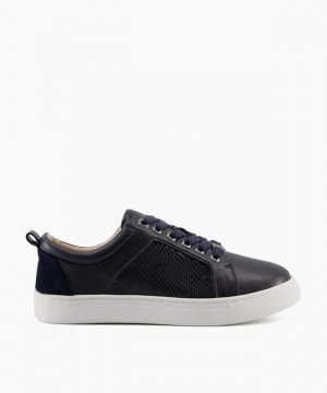 Dune London Estee Flache Schuhe Damen Blau | 693-FSEMHX