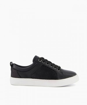 Dune London Estee Sneakers Damen Schwarz | 176-JZIMCK