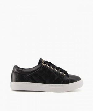 Dune London Eucalyptus Sneakers Damen Schwarz | 926-OHCFNB