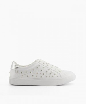 Dune London Express Sneakers Damen Weiß | 984-RJEAZG