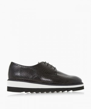 Dune London Farylaa Flache Schuhe Damen Schwarz | 459-BCOWGV