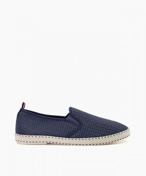 Dune London Flin Freizeitschuhe Herren Blau | 816-ZGLRXU