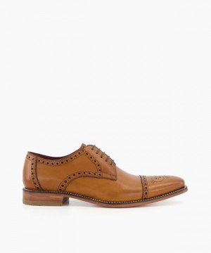 Dune London Foley Schicke Schuhe Herren Braun | 594-YHXBJO