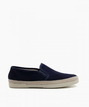 Dune London Fransisco Freizeitschuhe Herren Blau | 258-RNAQPL
