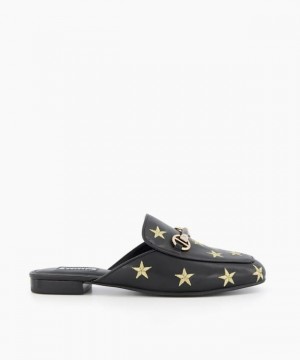 Dune London Galaxies Halbschuhe Damen Schwarz | 513-UTZSBW