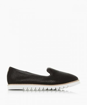 Dune London Galleon Halbschuhe Damen Schwarz | 179-EZUPBR