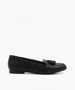 Dune London Gallerie Halbschuhe Damen Schwarz | 273-JRHPVW