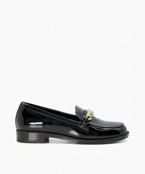 Dune London Gemstones Halbschuhe Damen Schwarz | 847-ORIWVU
