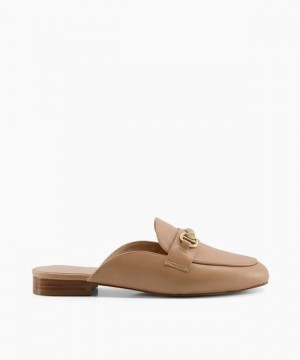 Dune London Glowin Halbschuhe Damen Braun | 579-LBQPCE