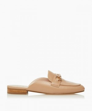 Dune London Glowin Halbschuhe Damen Braun | 536-ZLQCKJ