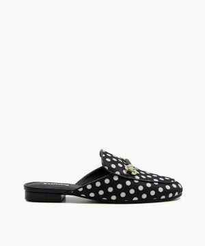 Dune London Gradies Halbschuhe Damen Schwarz | 681-NVIWBK