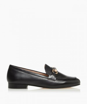 Dune London Grange Halbschuhe Damen Schwarz | 961-TUJXGM