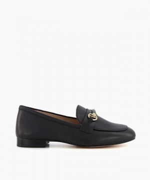 Dune London Grange Halbschuhe Damen Schwarz | 275-YTFRWI
