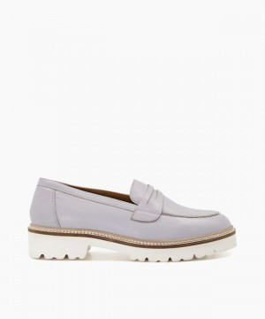 Dune London Granola Halbschuhe Damen Blau | 716-URJNSX