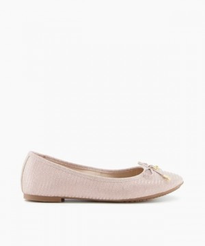 Dune London Harpar 2 Ballerinas Damen Weiß | 154-HDNZXL