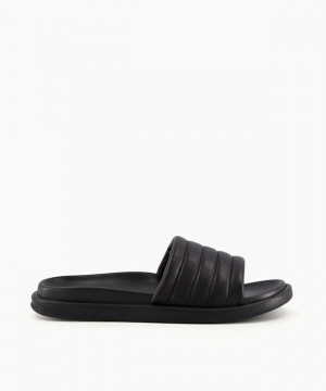 Dune London Image Lässige Sandalen Herren Schwarz | 738-OTPHQM