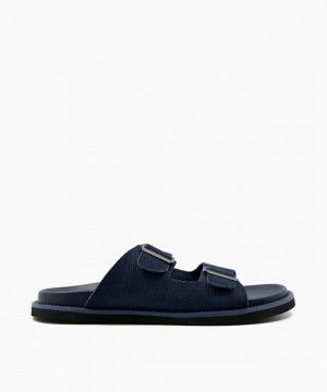 Dune London Induct Lässige Sandalen Herren Blau | 650-YRNIDF