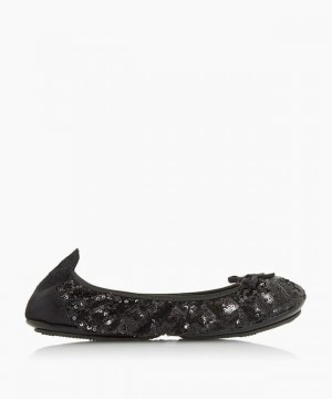 Dune London Manhattan 2 Flache Schuhe Damen Schwarz | 520-QGYDVX