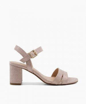 Dune London Merisa Sandalen mit Absatz Damen Weiß | 186-AIUTVC
