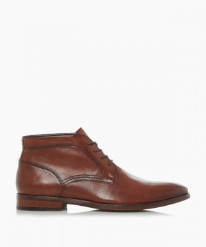 Dune London Mover Chukkastiefel Herren Braun | 934-FVBRZC