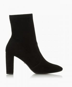 Dune London Optical Stiefeletten Damen Schwarz | 643-FBNODI