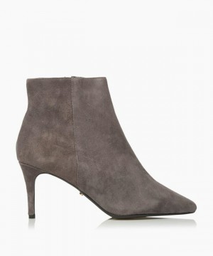 Dune London Oshaa Stiefeletten Damen Grau | 918-ODRGAP
