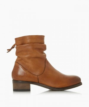 Dune London Pagerss Stiefeletten Damen Braun | 427-IAEGBC