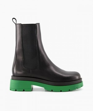 Dune London Palmz T Stiefeletten Damen Schwarz | 340-FOSWKC